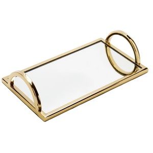Mirrored decorative tray